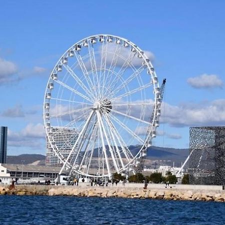 Appartement La Pointe Rouge Bord De Mer Marseille Bagian luar foto